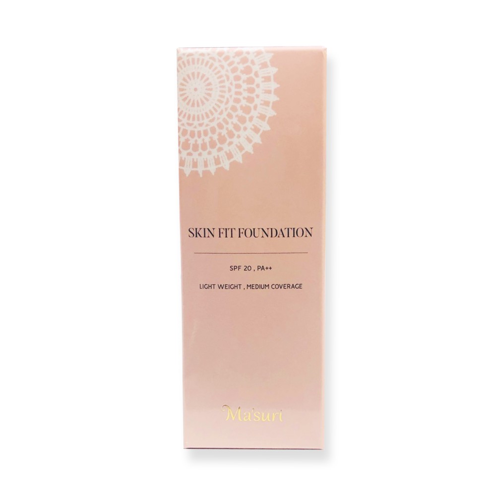 Ma'suri Skin Fit Foundation SPF-20 PA++ 30g Color 23