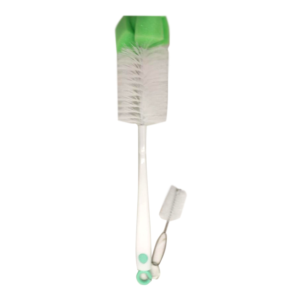 Pa Pa Baby Feeding Bottle Brushes With Sponge CEQ-012