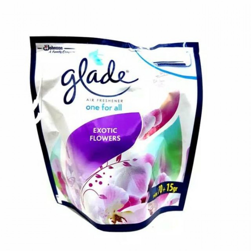 Glade Air Freshener One For All Exotic Flowers 85g