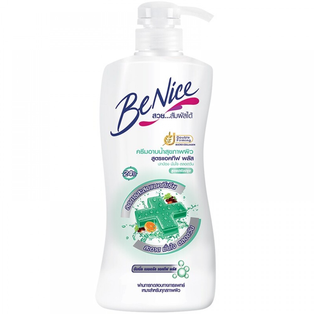 Be Nice Anti-Bacteria Shower Cream Active Plus 500ml