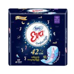 Sofy Eva Sanitary Napkin Comfort Night Slim Wing Cotton 42cm 8's