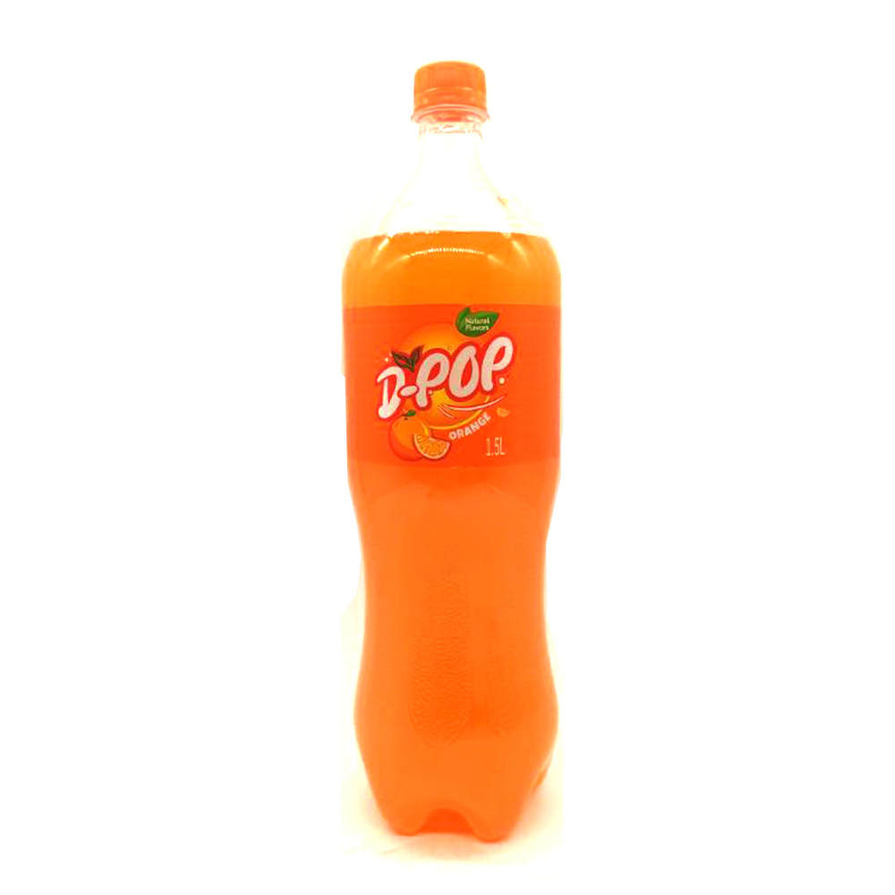 D-Pop Orange Drink 1.5ltr ** Buy 2 Pcs Get Save 500kyats **01.12.22 to 30.12.22**