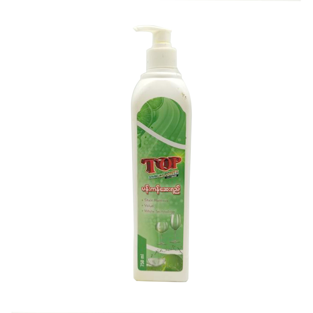 Top Sparkling Power Dish Wash 750ml