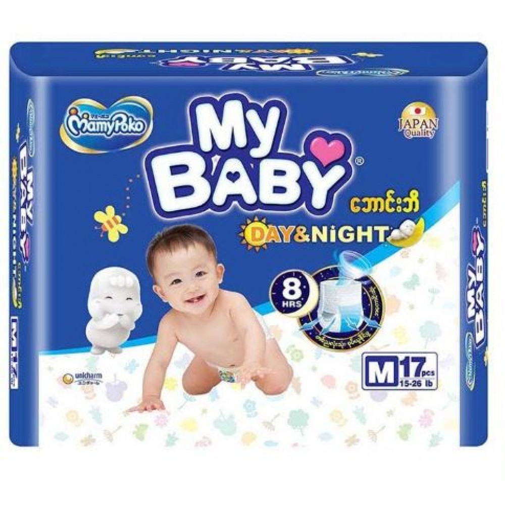 Mybaby Baby Diaper Pants 17's M
