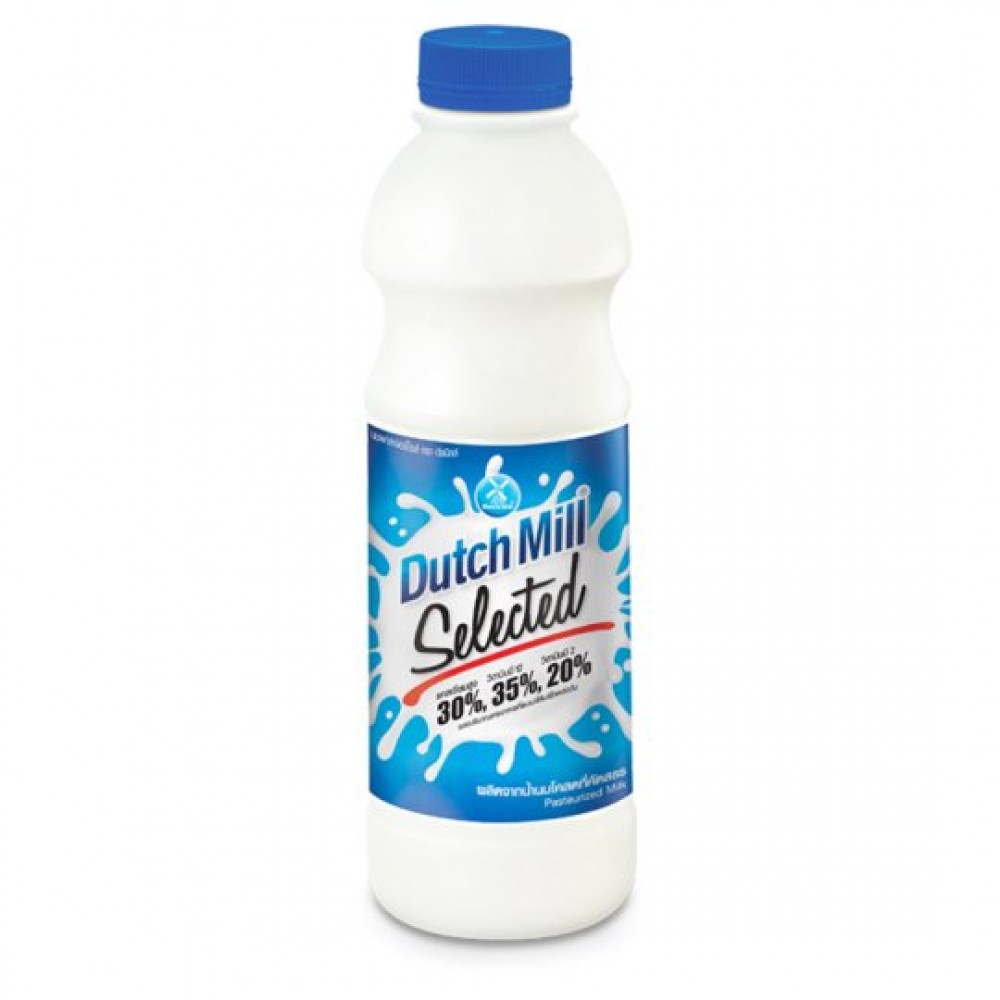 Dutch Mill Selected Plain Pasteurized Milk 830ml
