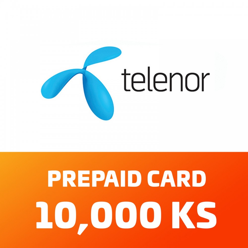 Telenor Prepaid Card (10,000Ks)