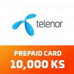 Telenor Prepaid Card (10,000Ks)