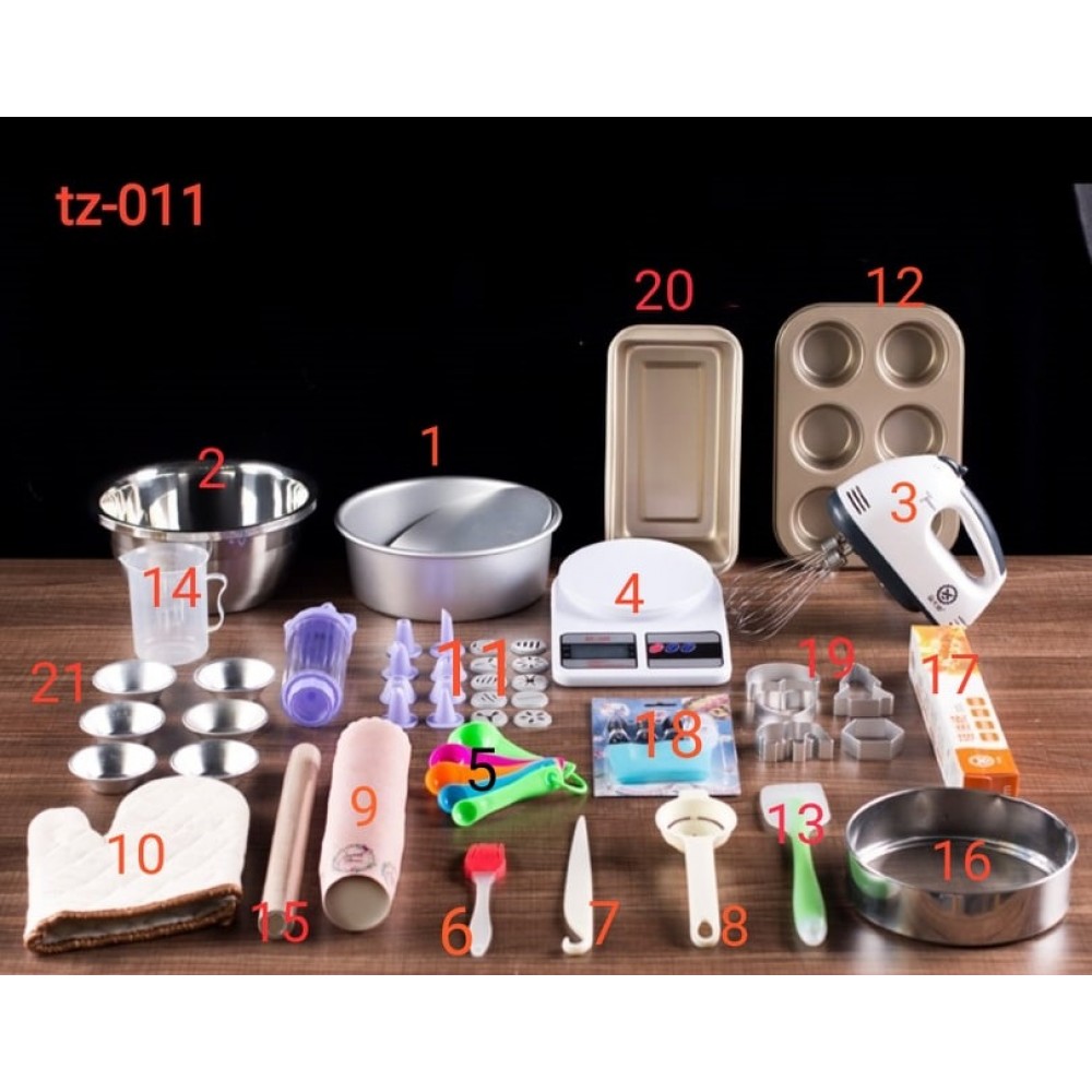 Easy Life Complete Cake Baking Set Bakery Tools TZ-011