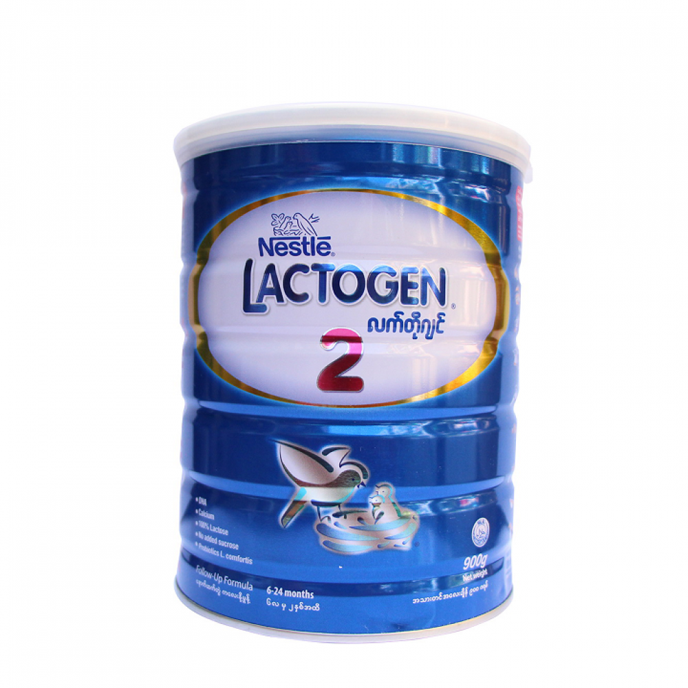 Nestle Lactogen Baby Milk Powder Step 2 900g Tin