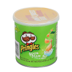 Pringles Sour Cream & Onion Potato Crisps 40g