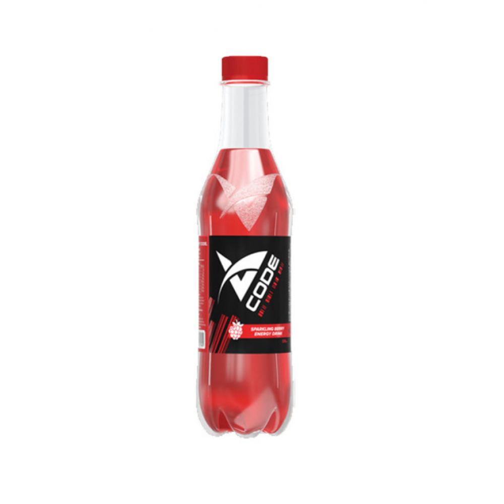 Vcode Sparkling Berry Energy Drink 330ml