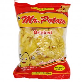 Mr.Potato Natural Potato Chips Original With Spicy 200g