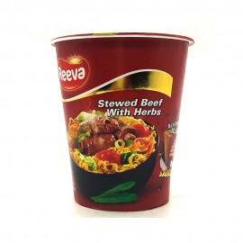 Reeva Noodle Stewed Beef With Herbs Cup 65g