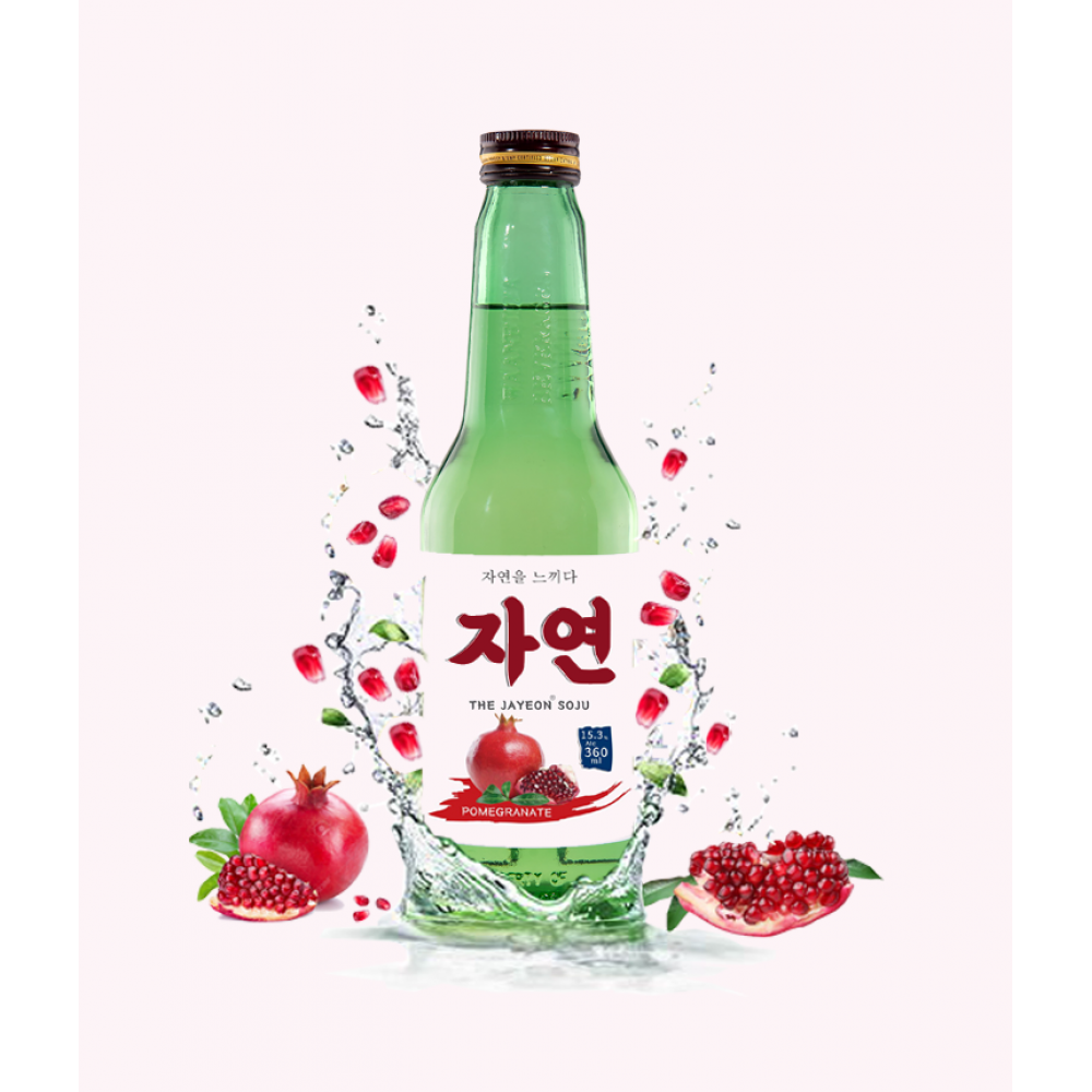 Jayeon Soju Pomegranate 360ml  