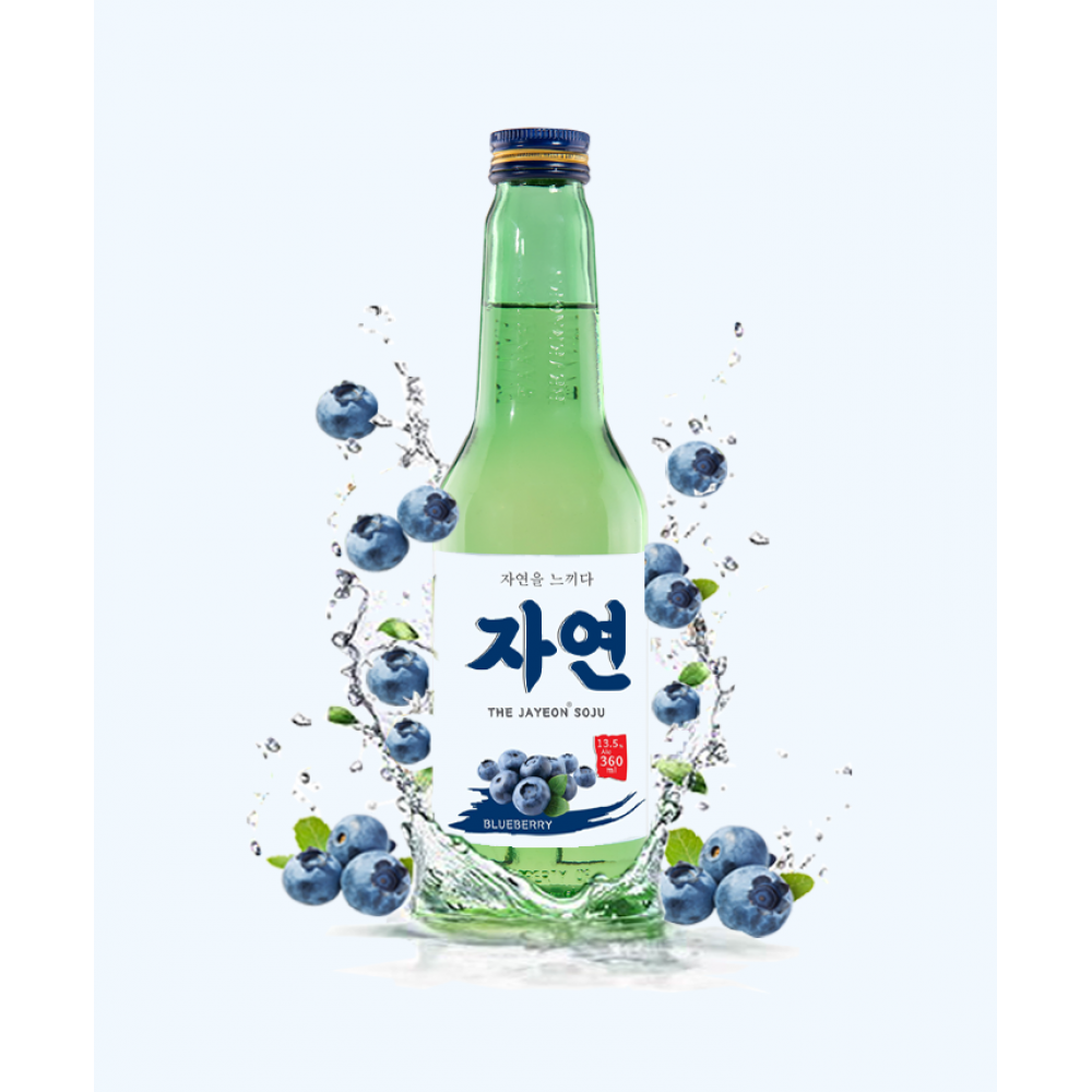 Jayeon Blueberry Soju 360ml 