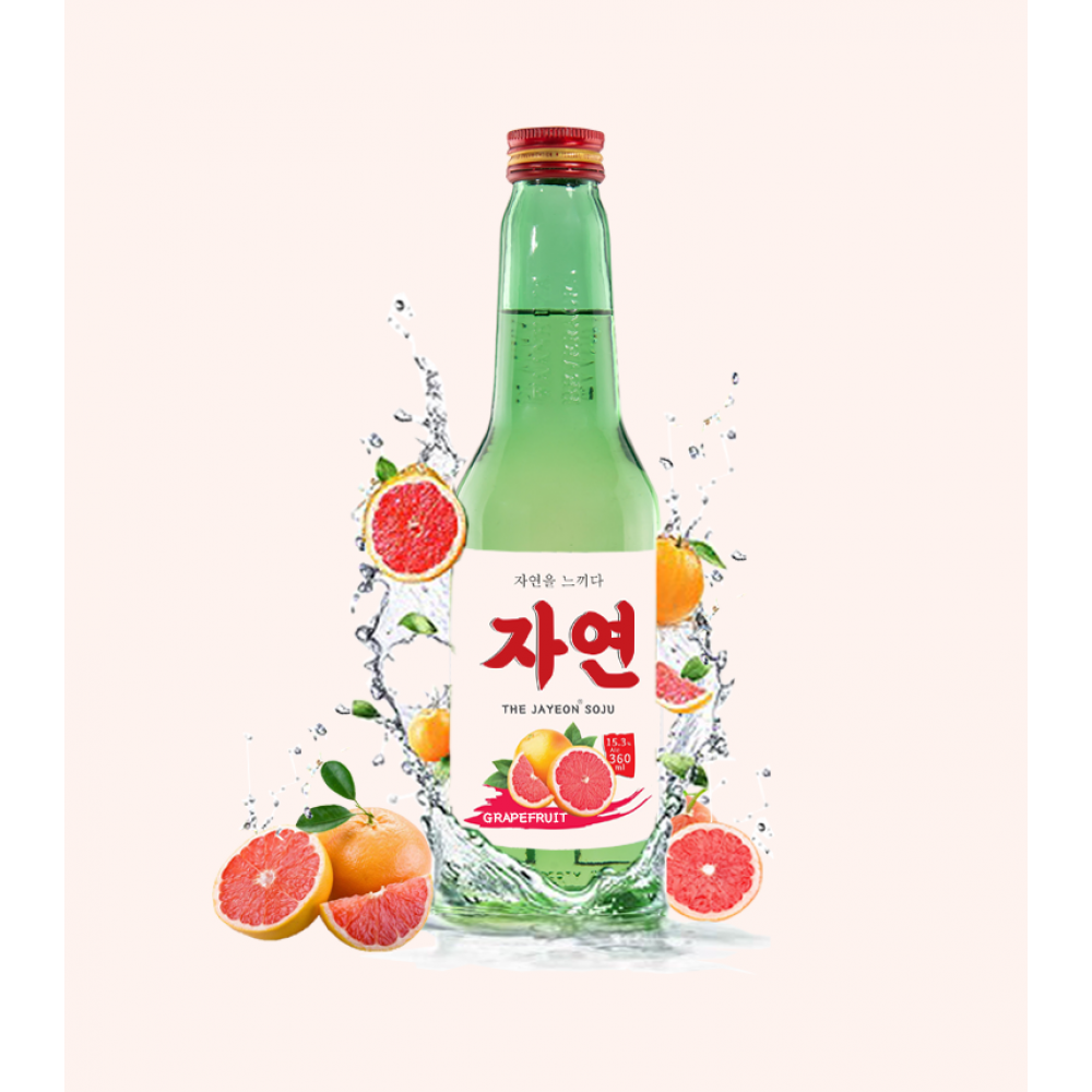 Jayeon Grapefruit Soju 360ml 