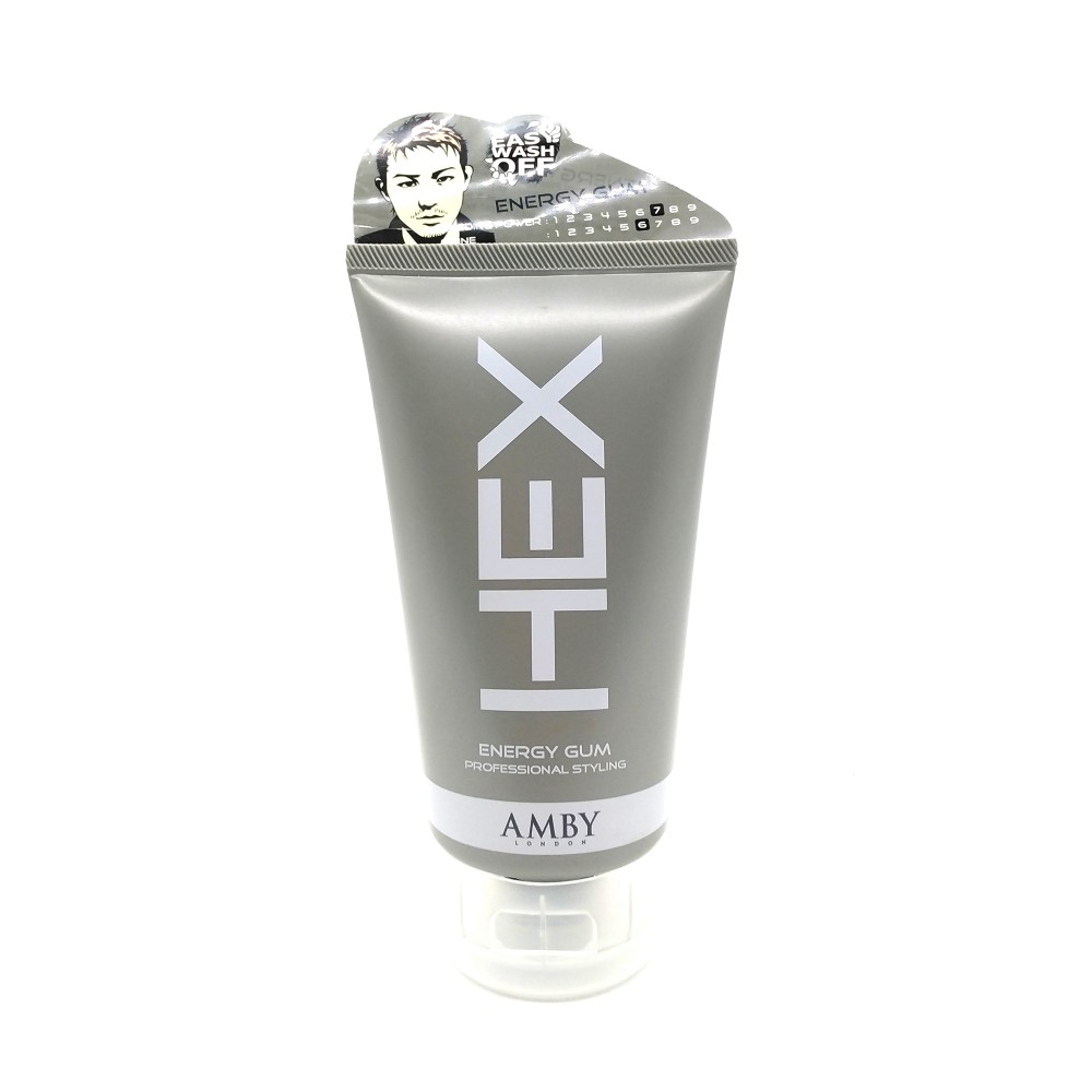 Amby London Hex Men Professional Hair Styling Energy Gum 150g