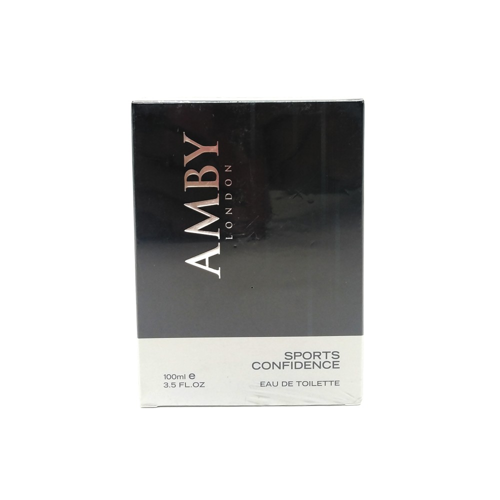 Amby London Eau De Toilette Perfume Sports Confidence 100ml