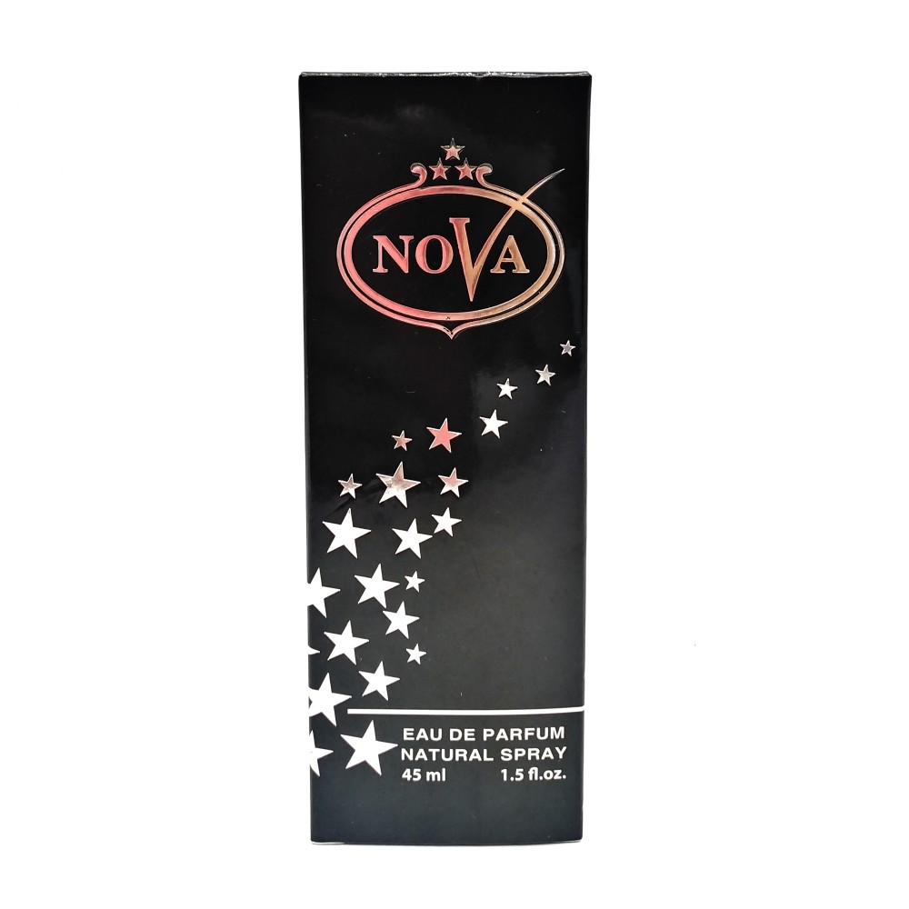 Nova Eau De Perfume Natural Spray Black 45ml