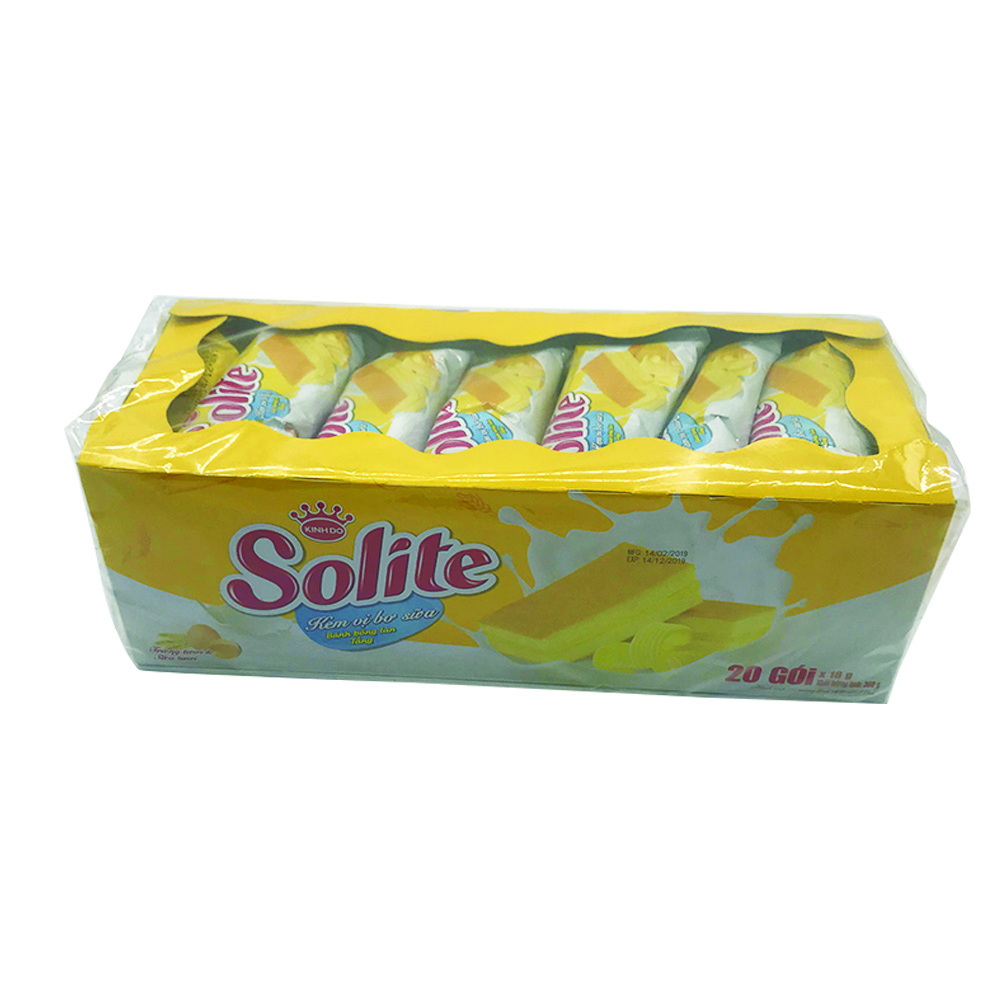 Solite Layer Cake Butter Milk 20's 360g