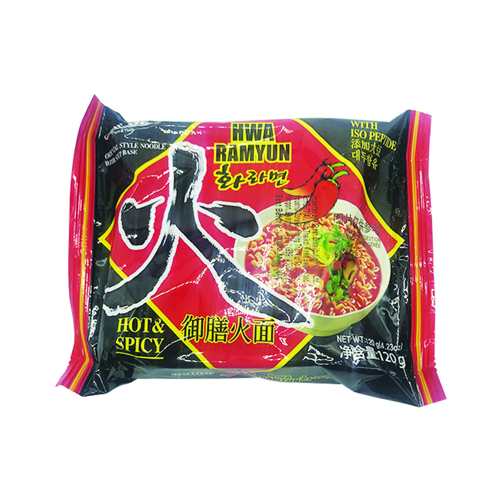 Paldo Hwa Ramyun Oriental Style Noodle Hot & Spicy 120g