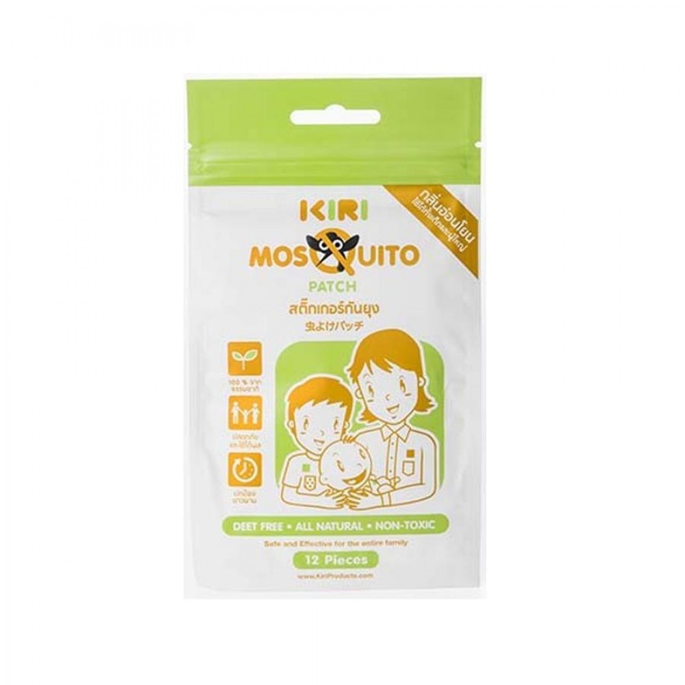 KIRI's Mosquito Repellent Patch (12 Pcs)