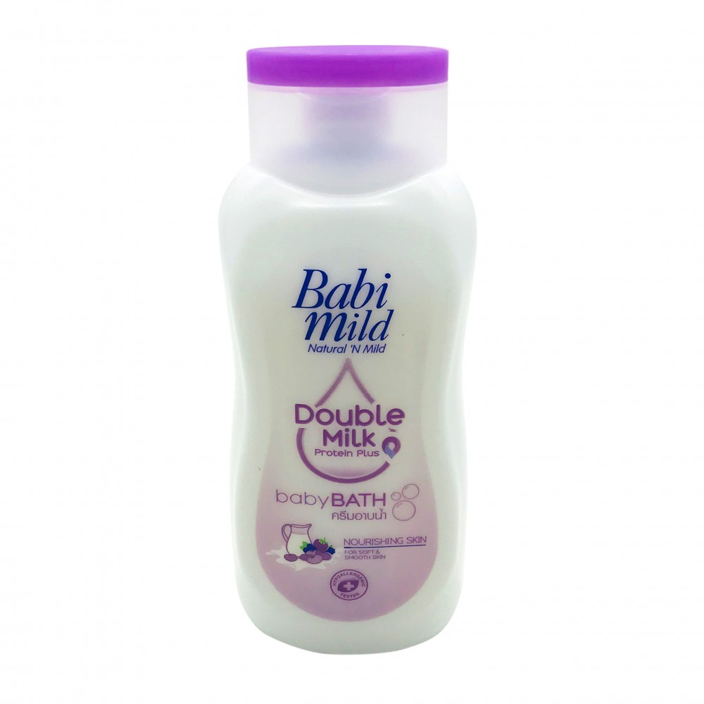 Babi Mild Baby Bath Double Milk Protein 180ml