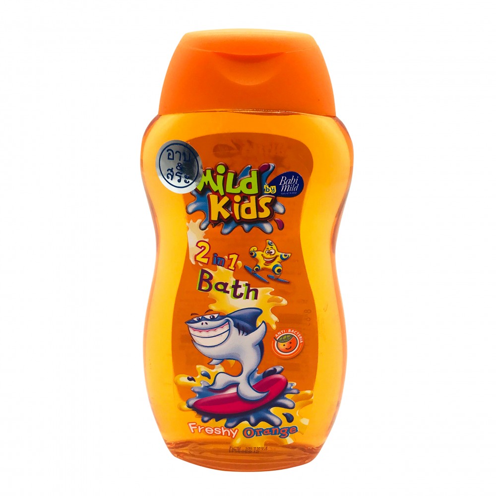 Babi Mild Kids 2in1 Bath Freshy Orange 200ml