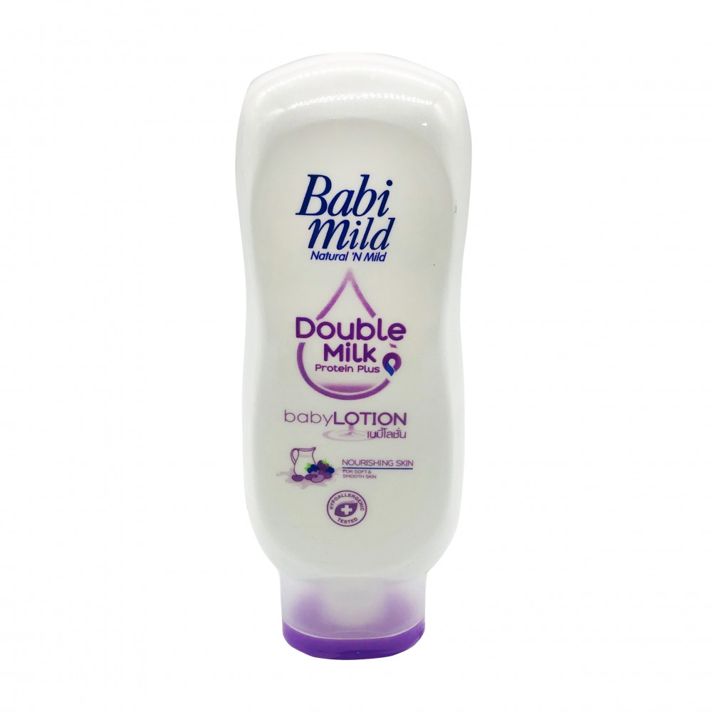 Babi Mild Baby Lotion Double Milk Protein 180ml