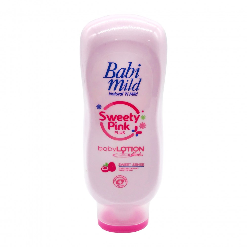 Babi Mild Baby Lotion Sweety Pink 180ml Babi Mild Baby Lotion Sweety Pink 180ml