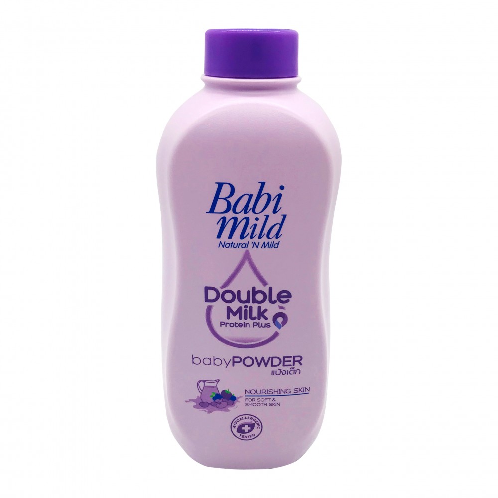 Babi Mild Baby Powder Double Milk Protein 380g