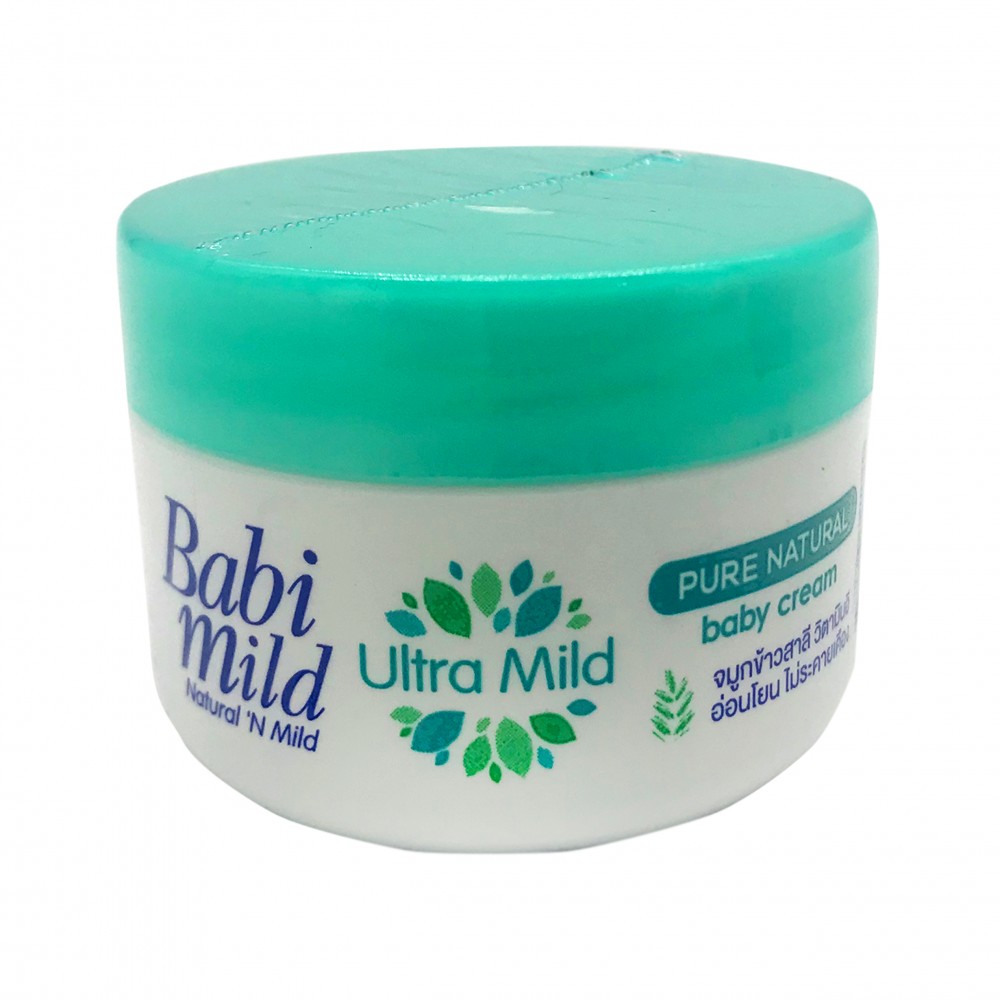 Babi Mild Ultra Mild Pure Natural Baby Cream 50g