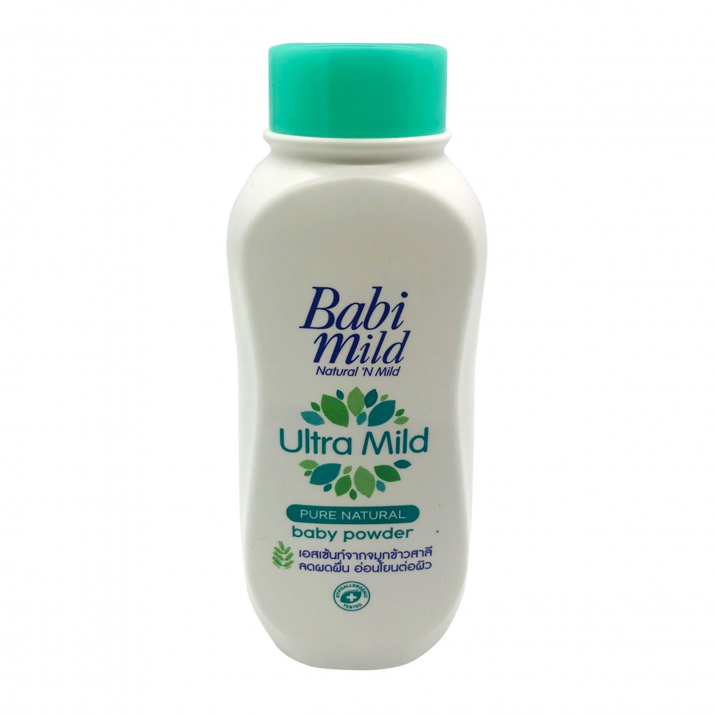 Babi Mild Pure Natural Baby Powder Ultra Mild 380g