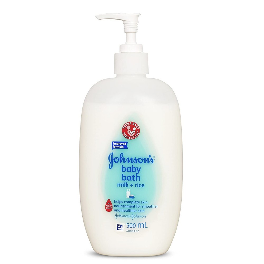 Johnson's Baby Milk and Rice Baby Bath 500ml