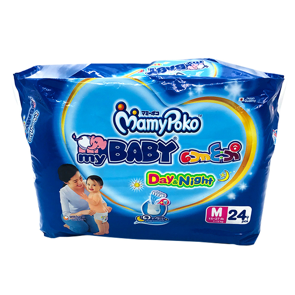 Mybaby Baby Diaper Pants 24's M