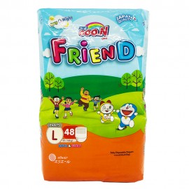 Goon Friend Baby Diaper Pants 48's Size-L (Boys & Girls)