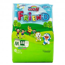 Goon Friend Baby Diaper Pants 58's Size-M (Boys & Girls)