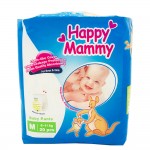 Happy Mammy Baby Diaper Pants 20's Size-M (Boys & Girls)