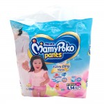 Mamy Poko Diaper Pants Extra Dry Skin 14's Size-L (Girls)