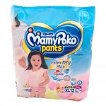 Mamy Poko Diaper Pants Extra Dry Skin 12's Size-Xl (Girls)