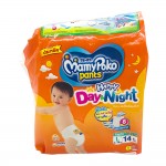 Mamy Poko Diaper Pants Day & Night 14's Size-L (Boys & Girls)