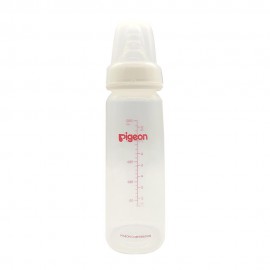 Pigeon Minimizes Colic Unique Grooved Interior Feeding Bottle 240ml (4months+)