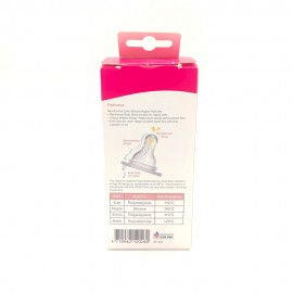 Farlin Anti-Colic Silicone Nipple Standard Feeding Bottle 60ml (0months+) S