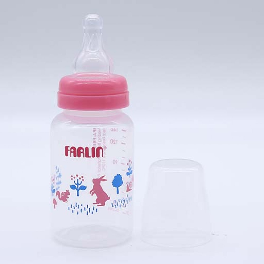 Farlin Baby bottle standard pink 140 ml AB-41011 