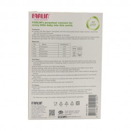 Farlin Silky Art Wide-Neck Silky Nipple Feeding Bottle 150ml(cc) (0months+)