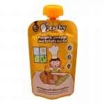 Peachy Supplementary Food Pumpkin Cornmilk Potato Puree 110g