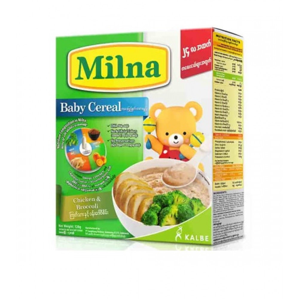  Milna Chicken liver & Brocoli Baby Cereal (24 Months Above) 120g