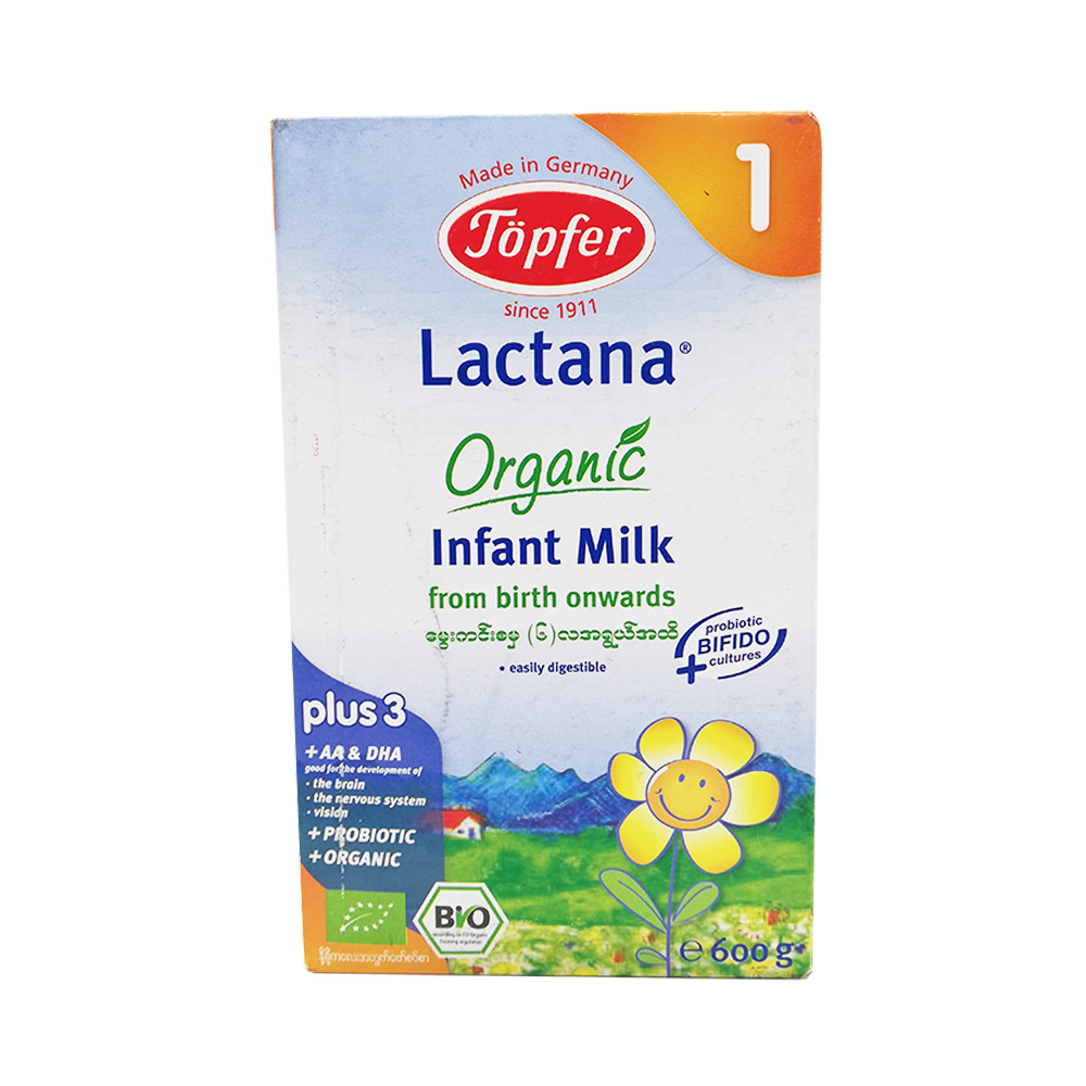Topfer Lactana Organic Infant Milk Powder Step 1 (0 to 6 Months) 600g