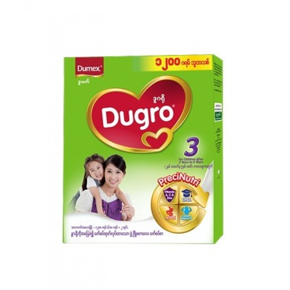 Dumex Dugro Baby Milk Powder Step 3 (2 to 9 Years) 1200g