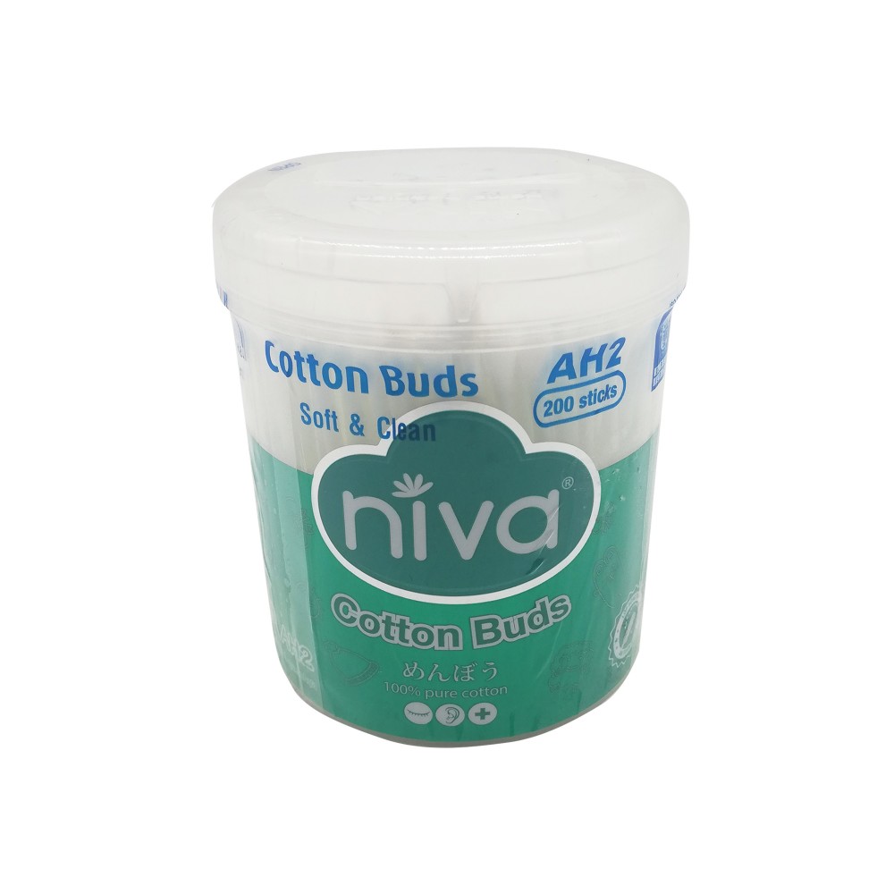 Niva Cotton Buds 200's AH2 (Box)